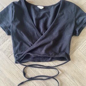 Crisscross crop top from Garage!